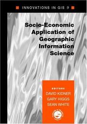 Cover of: Socio-Economic Applications of Geographic Information Science (Innovations in Gis, 9)