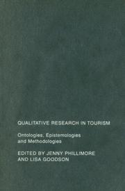 Cover of: Qualitative Research in Tourism by Lisa Goodson, Lisa Goodson