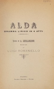 Cover of: Alda: dramma lirico in 4 atti