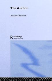Cover of: The author by Bennett, Andrew