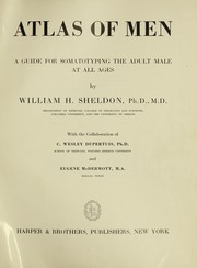 Atlas of men by William Herbert Sheldon