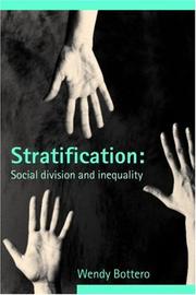 Cover of: Stratification: social division and inequality