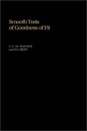 Smooth tests of goodness of fit by J. C. W. Rayner