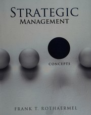 Cover of: Strategic management by Frank T. Rothaermel