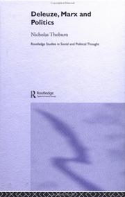 Cover of: Deleuze, Marx, and politics