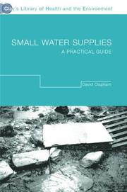 Cover of: Small water supplies: a practical guide