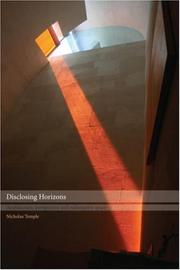 Cover of: Disclosing Horizons: Architecture, Perspective and Redemptive Space