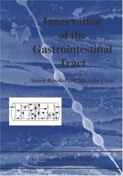 Cover of: Innervation of the gastrointestinal tract