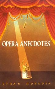 Cover of: Opera anecdotes