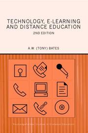 Cover of: Technology, e-learning, and distance education