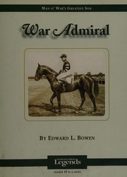 Cover of: War Admiral by Edward L. Bowen