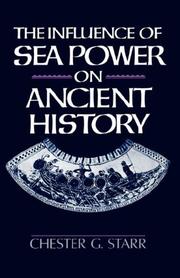 Cover of: The influence of sea power on ancient history