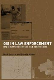 Cover of: GIS in Law Enforcement | 