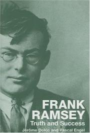 Cover of: Frank Ramsey: truth and success