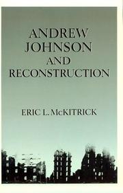 Cover of: Andrew Johnson and Reconstruction