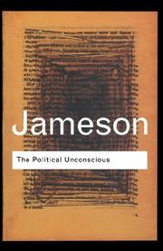 Cover of: The Political Unconscious by Fredric Jameson