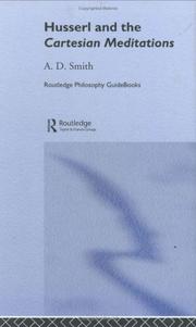 Cover of: Routledge philosophy guidebook to Husserl and the Cartesian meditations
