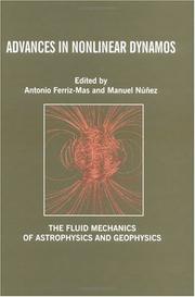 Cover of: Advances in nonlinear dynamos