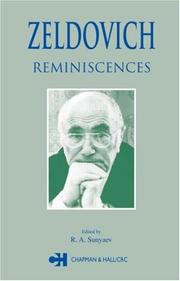 Cover of: Zeldovich: Reminiscences