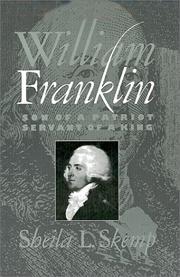 Cover of: William  Franklin by Sheila L. Skemp