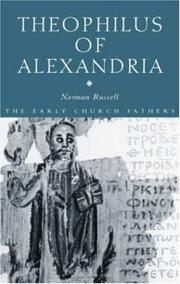 Cover of: Theophilus of Alexandria (The Early Church Fathers)