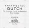 Cover of: Colloquial Dutch