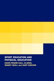 Cover of: Sport Education in Physical Education by Dawn Penney