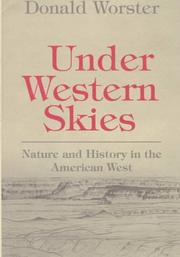 Cover of: Under western skies: nature and history in the American West