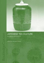Cover of: Japanese tea culture by edited by Morgan Pitelka.