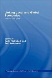Cover of: Linking local and global economies by edited by Carlo Pietrobelli and Arni Sverrisson.