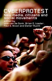 Cover of: Cyberprotest by edited by Wim Van de Donk ... [et al.].