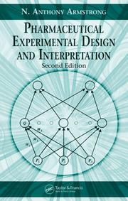 Cover of: Pharmaceutical experimental design and interpretation