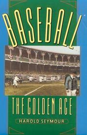 Cover of: Baseball: The Golden Age (Oxford Paperbacks)