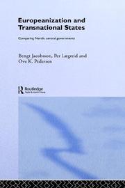 Cover of: Europeanization and transnational states by Jacobsson, Bengt