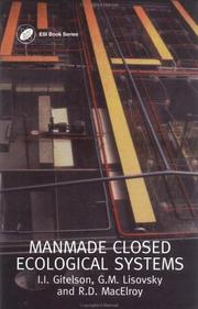 Cover of: Manmade closed ecological systems