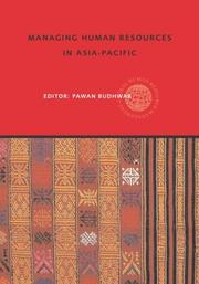 Cover of: Managing human resources in Asia-Pacific by edited by Pawan S Budhwar.