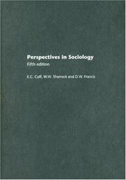 Cover of: Perspectives in Sociology by E.c. Cuff