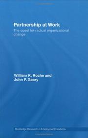 Cover of: Partnership at work: the quest for radical organizational change