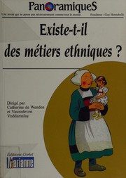 Cover of: Existe-t-il des métiers ethniques?