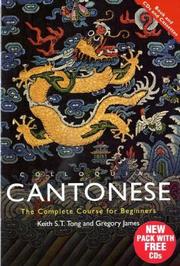 Cover of: Colloquial Cantonese: The Complete Course for Beginners (Colloquial Series (Multimedia))
