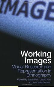 Cover of: Working images by edited by Sarah Pink, László Kürti, and Ana Isabel Afonso.