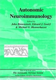 Cover of: Autonomic neuroimmunology