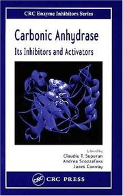 Carbonic anhydrase by Janet Conway