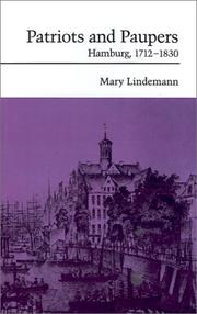 Patriots and paupers by Mary Lindemann