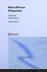 Cover of: New African diasporas by edited by Khalid Koser.