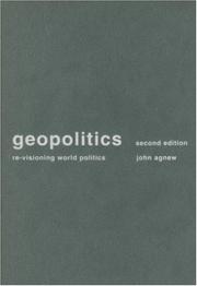 Cover of: Geopolitics: re-visioning world politics