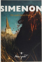 Cover of: De zaak-Saint-Fiacre by Georges Simenon