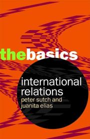 Cover of: International Relations: The Basics (Basics (Routledge Paperback))
