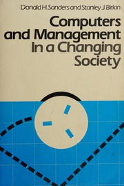 Cover of: Computers and management by Donald H. Sanders