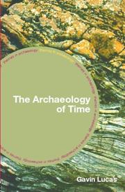 Cover of: The archaeology of time by Gavin Lucas